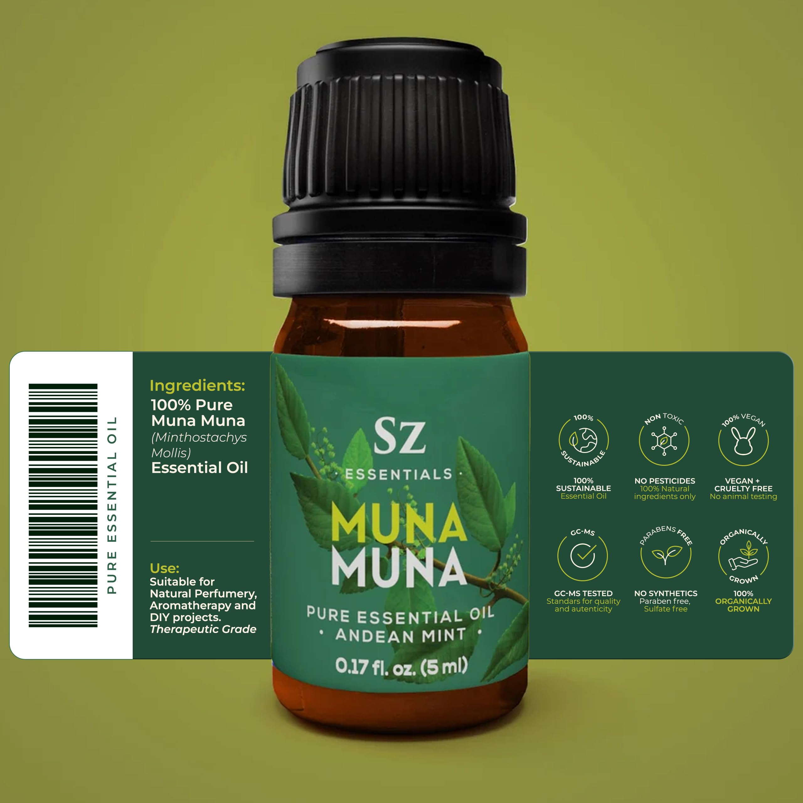 Amazon.com: Sz Essentials - Muna Muna Andean Mint Essential Oil